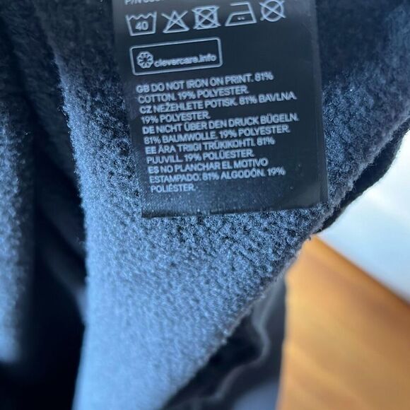 Rolling Stones X H&M Over-Sized Graphic Sweat Shirt, Nlack Size Small - Picture 4 of 4